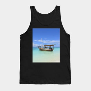 Kilimanjaro Boat in Zanzibar Tank Top